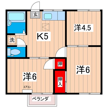 ハウスいまがわの物件間取画像